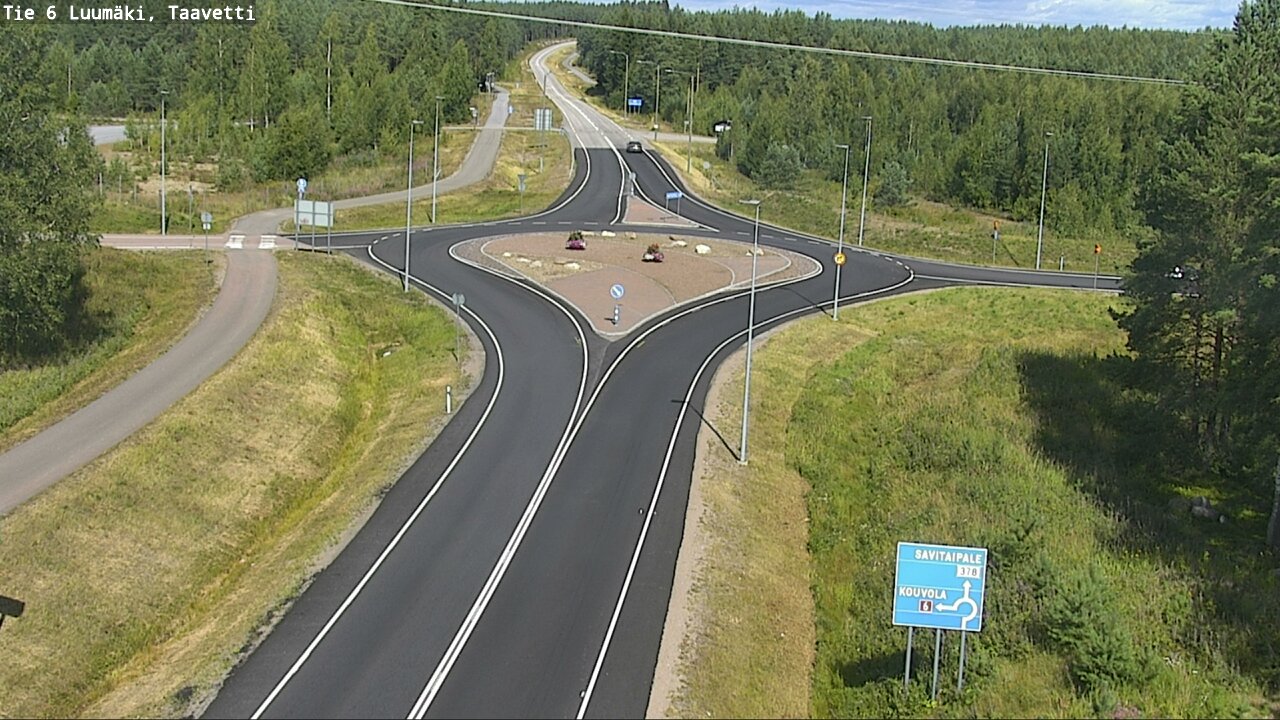 Kelikamerat Kuva Tie 6 Luumäki, Taavetti, Luumäki, Etelä-Karjala