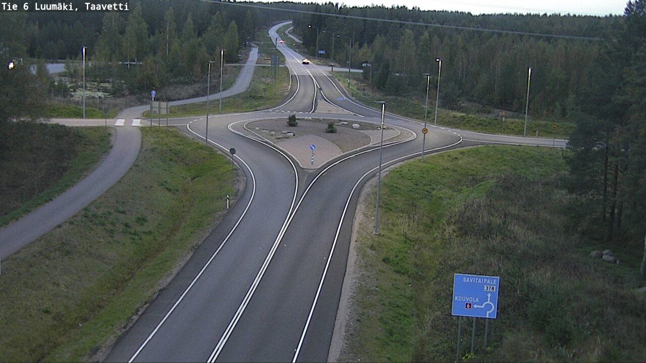 Kelikamerat Kuva Tie 6 Luumäki, Taavetti, Luumäki, Etelä-Karjala