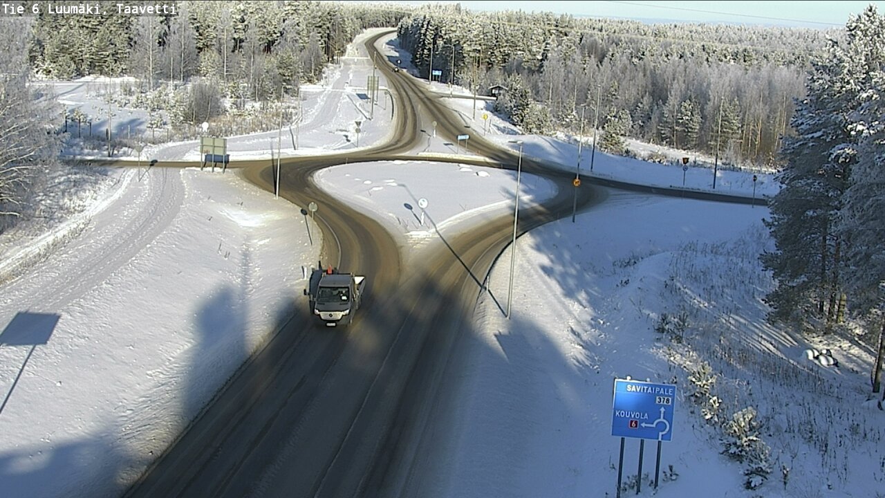 Weather Camera Image Road 6 Luumäki, Taavetti, Luumäki, Etelä-Karjala