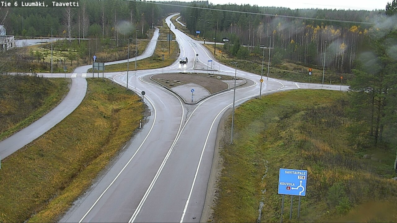 Weather Camera Image Väg 6 Luumäki, Taavetti, Luumäki, Etelä-Karjala
