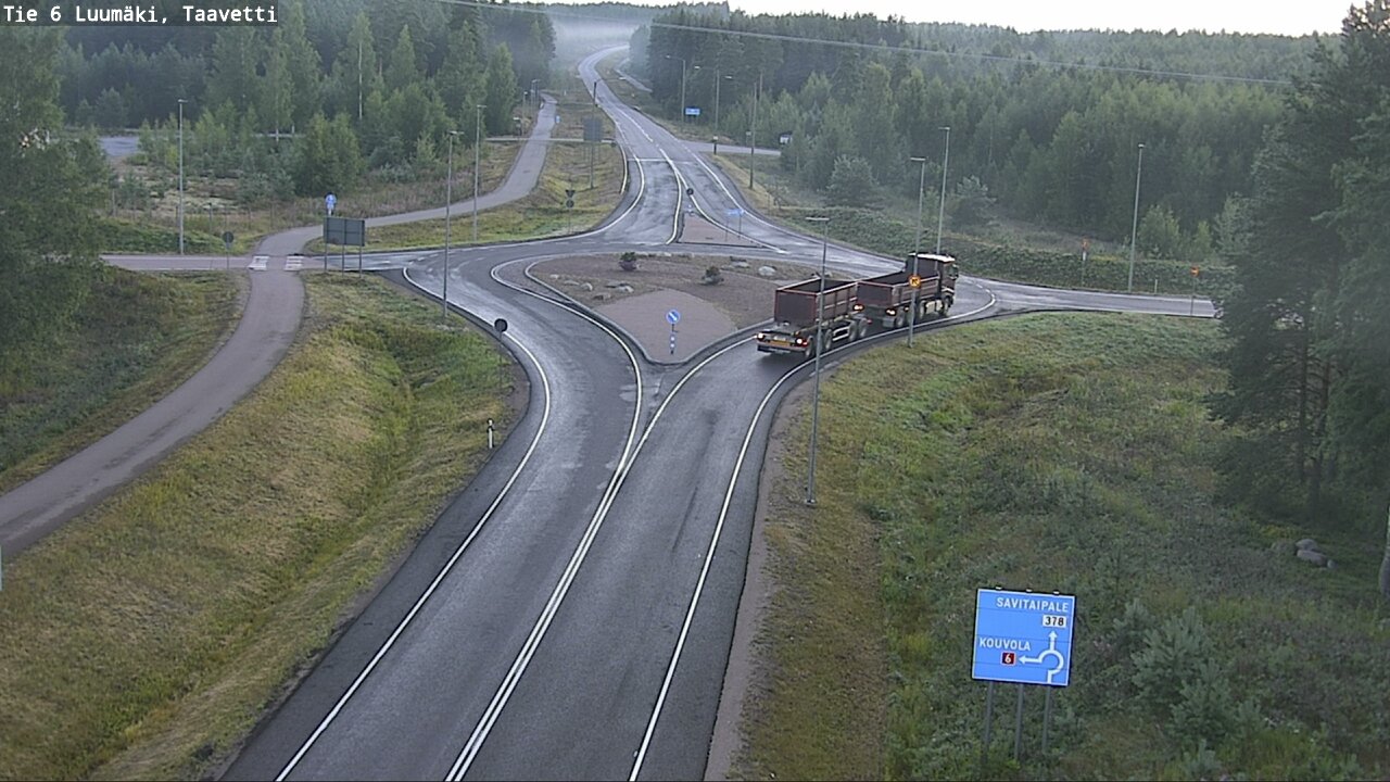 Kelikamerat Kuva Tie 6 Luumäki, Taavetti, Luumäki, Etelä-Karjala