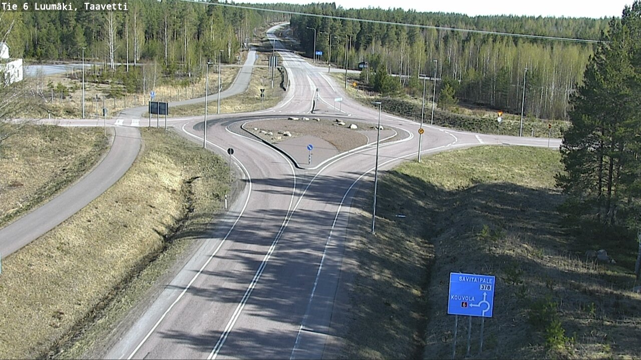 Kelikamerat Kuva Tie 6 Luumäki, Taavetti, Luumäki, Etelä-Karjala