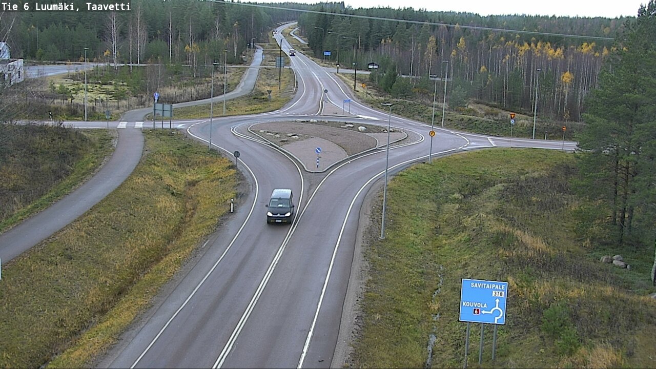 Kelikamerat Kuva Tie 6 Luumäki, Taavetti, Luumäki, Etelä-Karjala