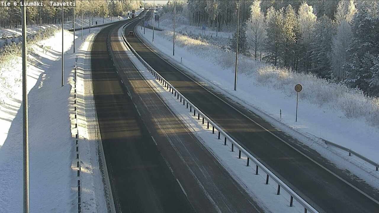 Weather Camera Image Road 6 Luumäki, Taavetti, Luumäki, Etelä-Karjala
