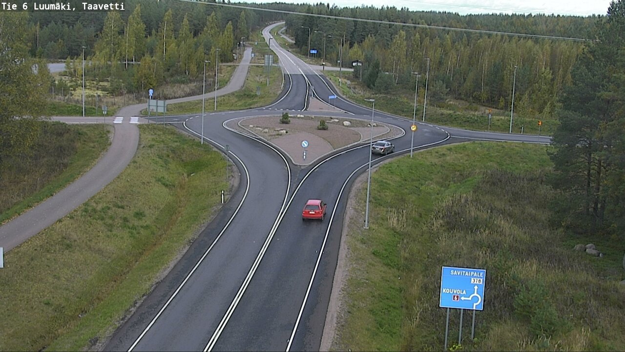 Kelikamerat Kuva Tie 6 Luumäki, Taavetti, Luumäki, Etelä-Karjala