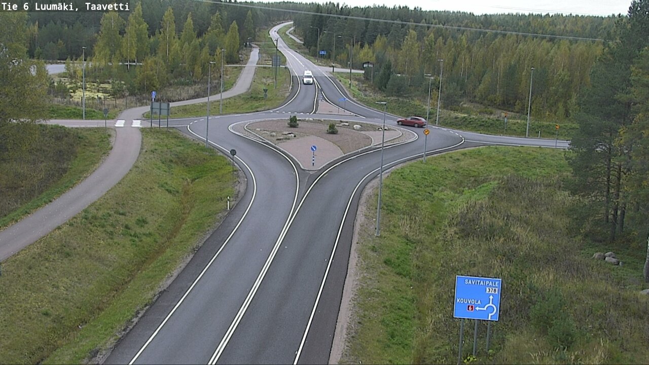 Kelikamerat Kuva Tie 6 Luumäki, Taavetti, Luumäki, Etelä-Karjala