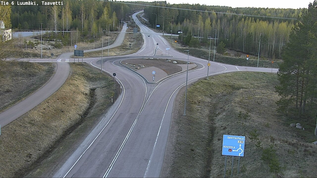 Kelikamerat Kuva Tie 6 Luumäki, Taavetti, Luumäki, Etelä-Karjala