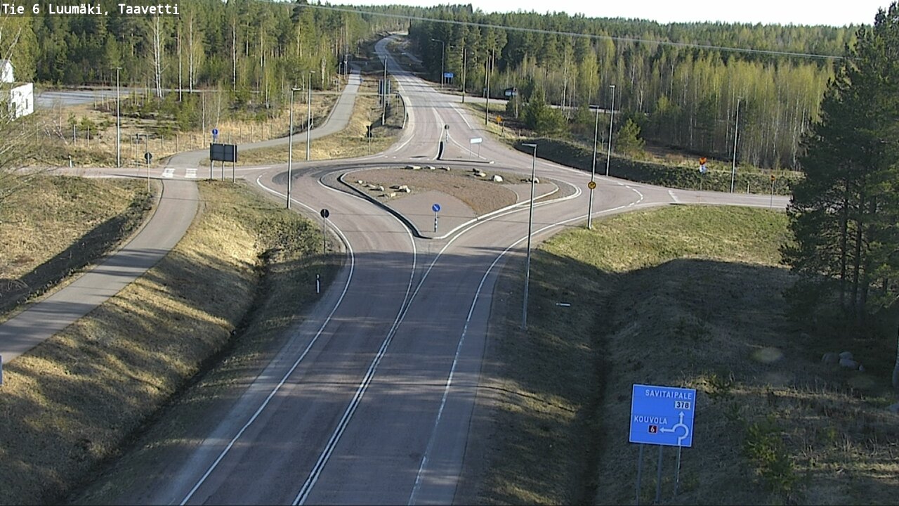 Kelikamerat Kuva Tie 6 Luumäki, Taavetti, Luumäki, Etelä-Karjala