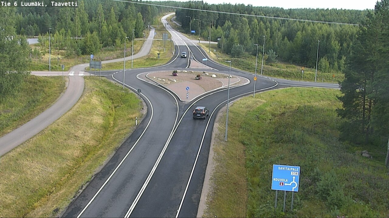 Weather Camera Image Väg 6 Luumäki, Taavetti, Luumäki, Etelä-Karjala