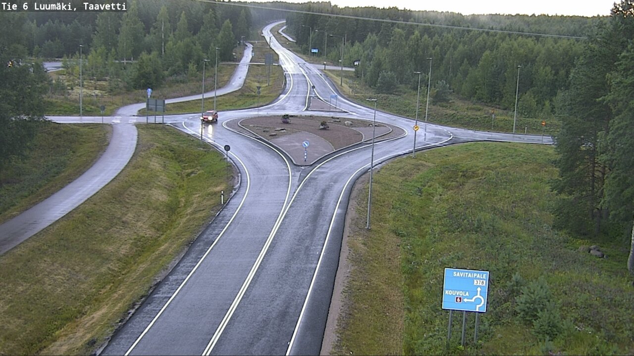 Kelikamerat Kuva Tie 6 Luumäki, Taavetti, Luumäki, Etelä-Karjala