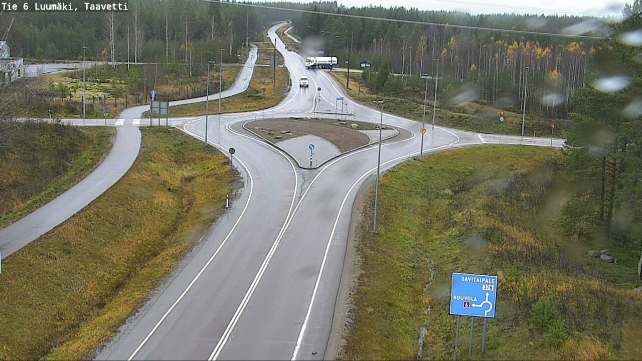 Weather Camera Image Road 6 Luumäki, Taavetti, Luumäki, Etelä-Karjala