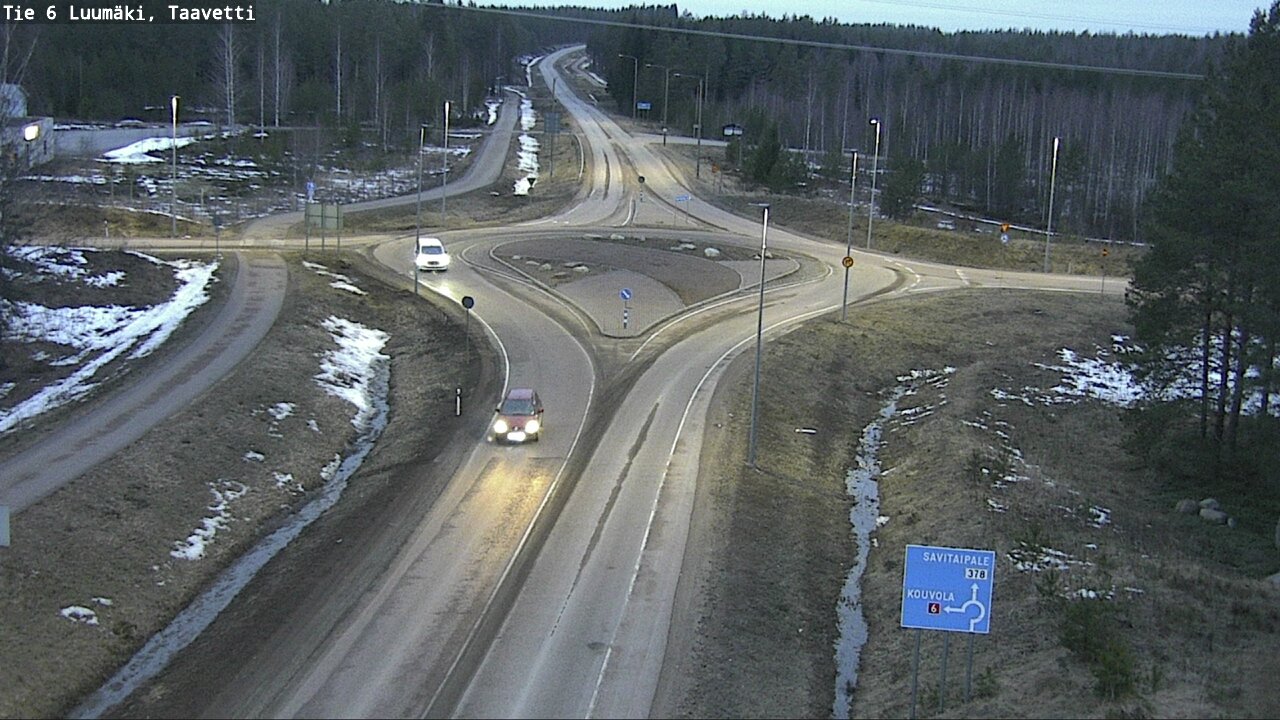 Kelikamerat Kuva Tie 6 Luumäki, Taavetti, Luumäki, Etelä-Karjala