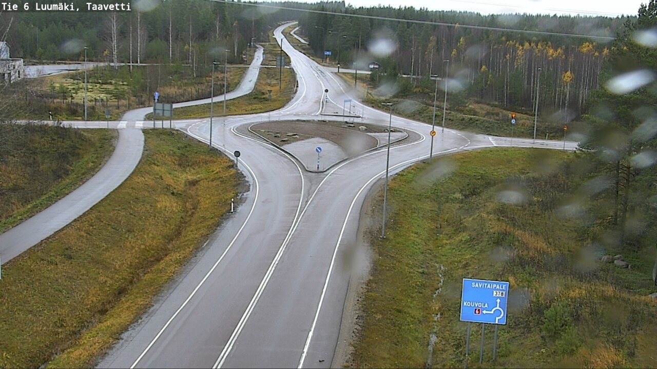 Weather Camera Image Road 6 Luumäki, Taavetti, Luumäki, Etelä-Karjala