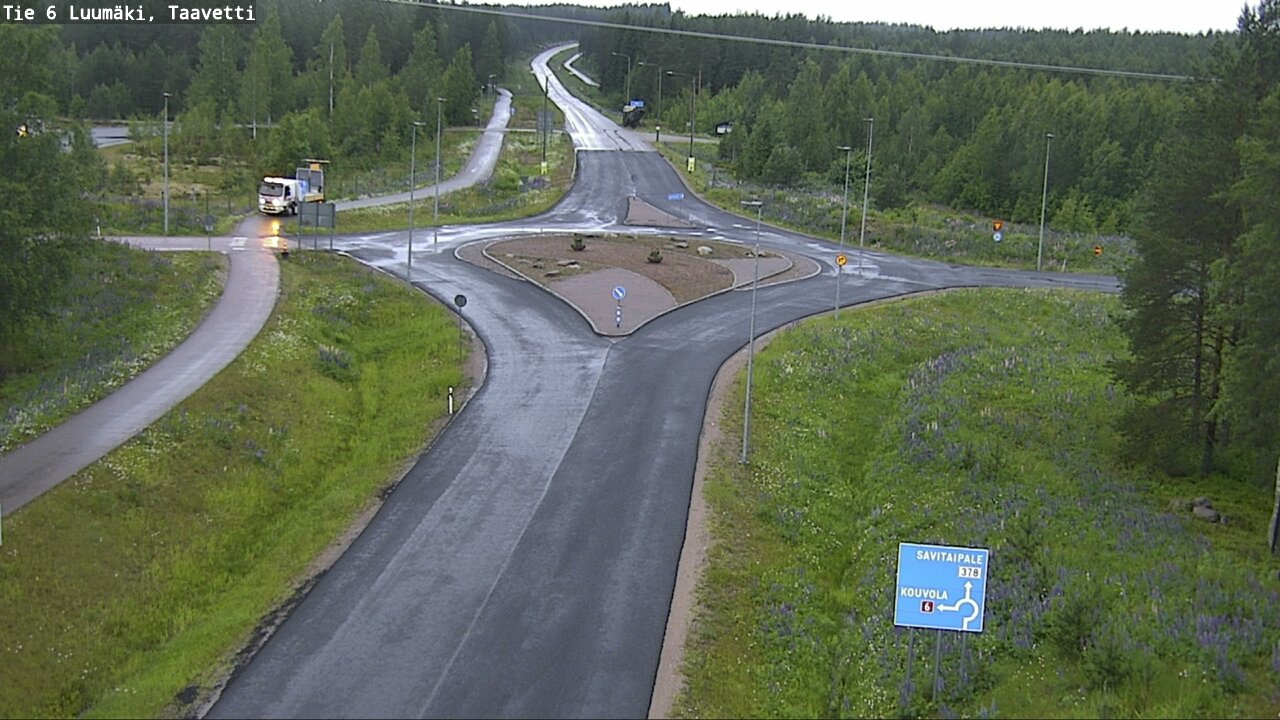 Kelikamerat Kuva Tie 6 Luumäki, Taavetti, Luumäki, Etelä-Karjala