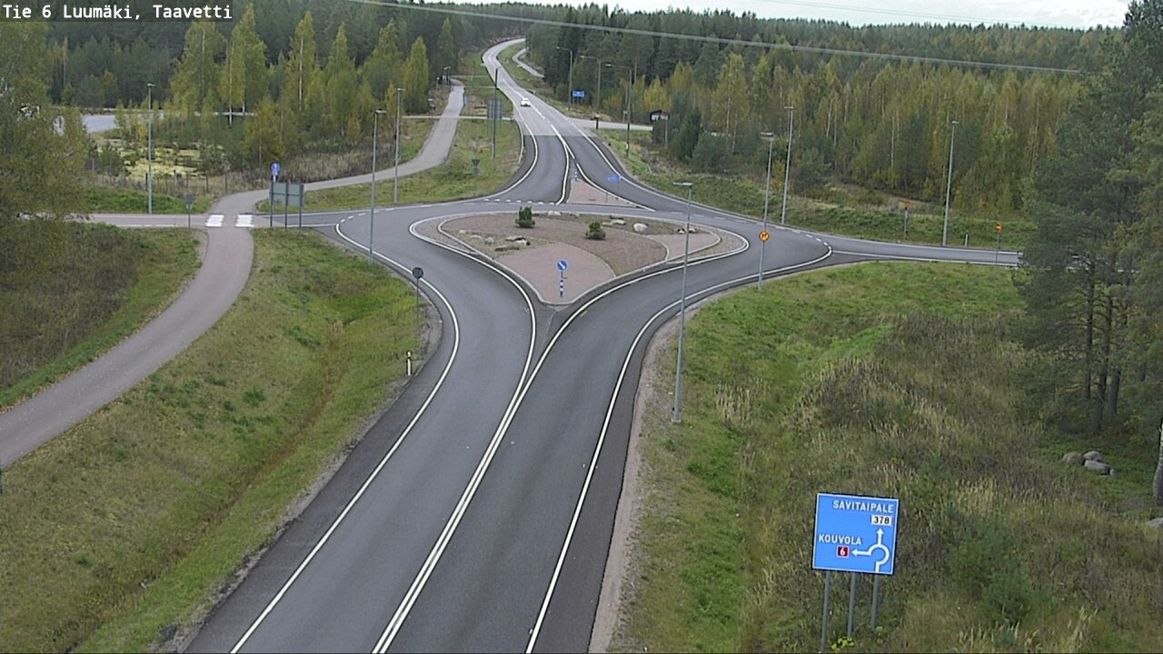 Kelikamerat Kuva Tie 6 Luumäki, Taavetti, Luumäki, Etelä-Karjala