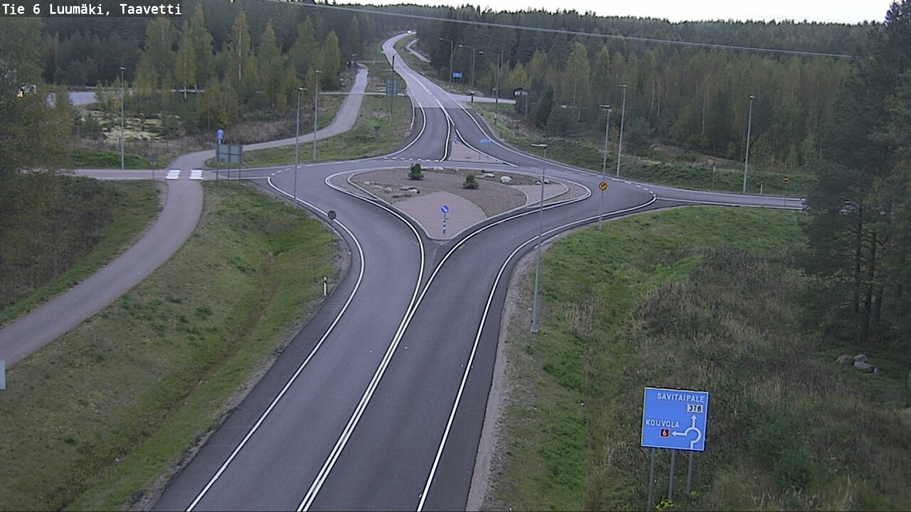 Kelikamerat Kuva Tie 6 Luumäki, Taavetti, Luumäki, Etelä-Karjala