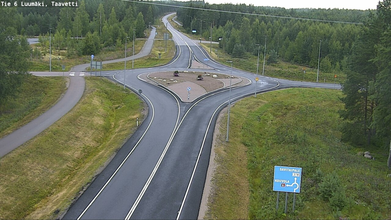 Kelikamerat Kuva Tie 6 Luumäki, Taavetti, Luumäki, Etelä-Karjala