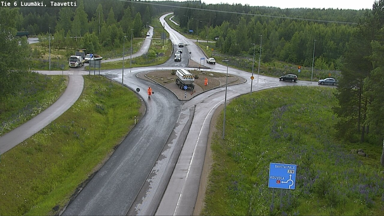 Kelikamerat Kuva Tie 6 Luumäki, Taavetti, Luumäki, Etelä-Karjala