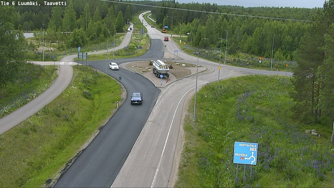 Kelikamerat Kuva Tie 6 Luumäki, Taavetti, Luumäki, Etelä-Karjala