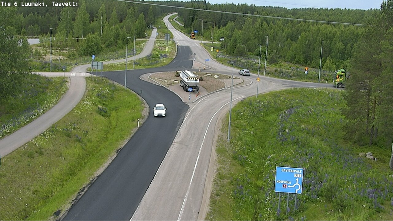 Kelikamerat Kuva Tie 6 Luumäki, Taavetti, Luumäki, Etelä-Karjala