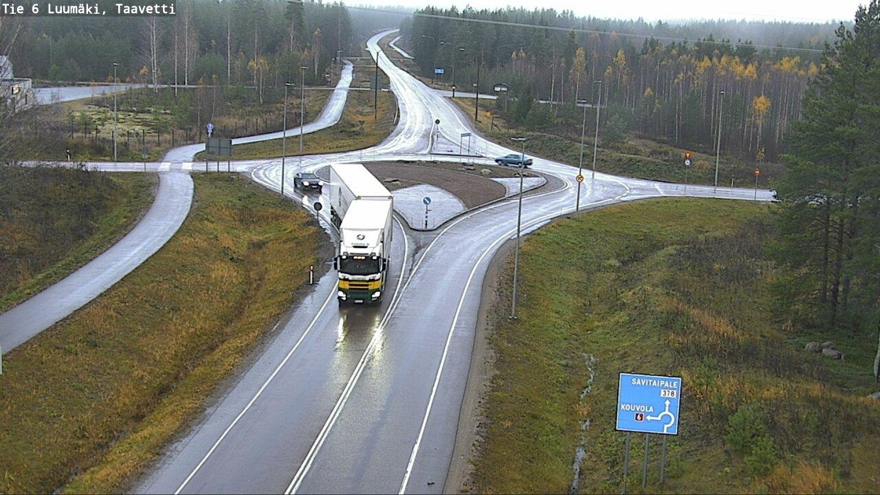 Kelikamerat Kuva Tie 6 Luumäki, Taavetti, Luumäki, Etelä-Karjala