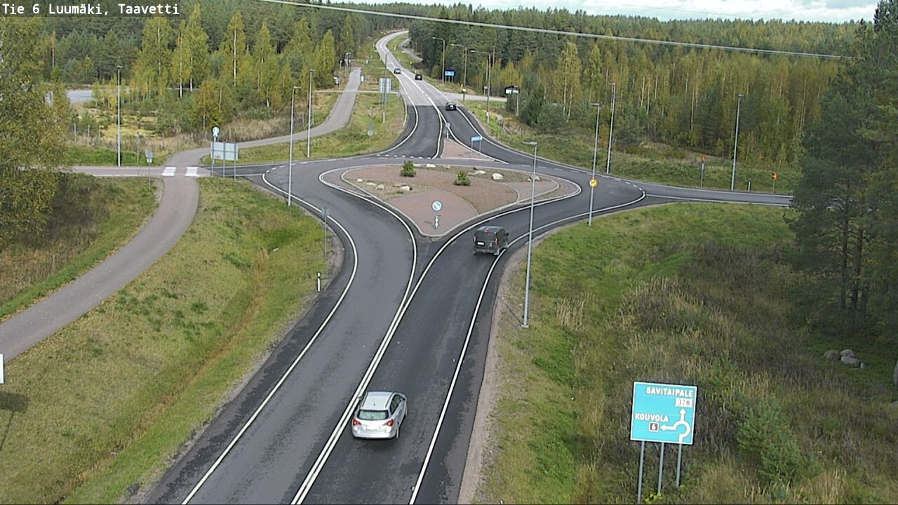Kelikamerat Kuva Tie 6 Luumäki, Taavetti, Luumäki, Etelä-Karjala