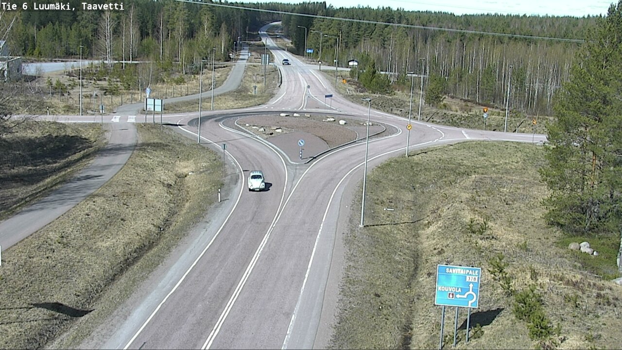 Weather Camera Image Väg 6 Luumäki, Taavetti, Luumäki, Etelä-Karjala