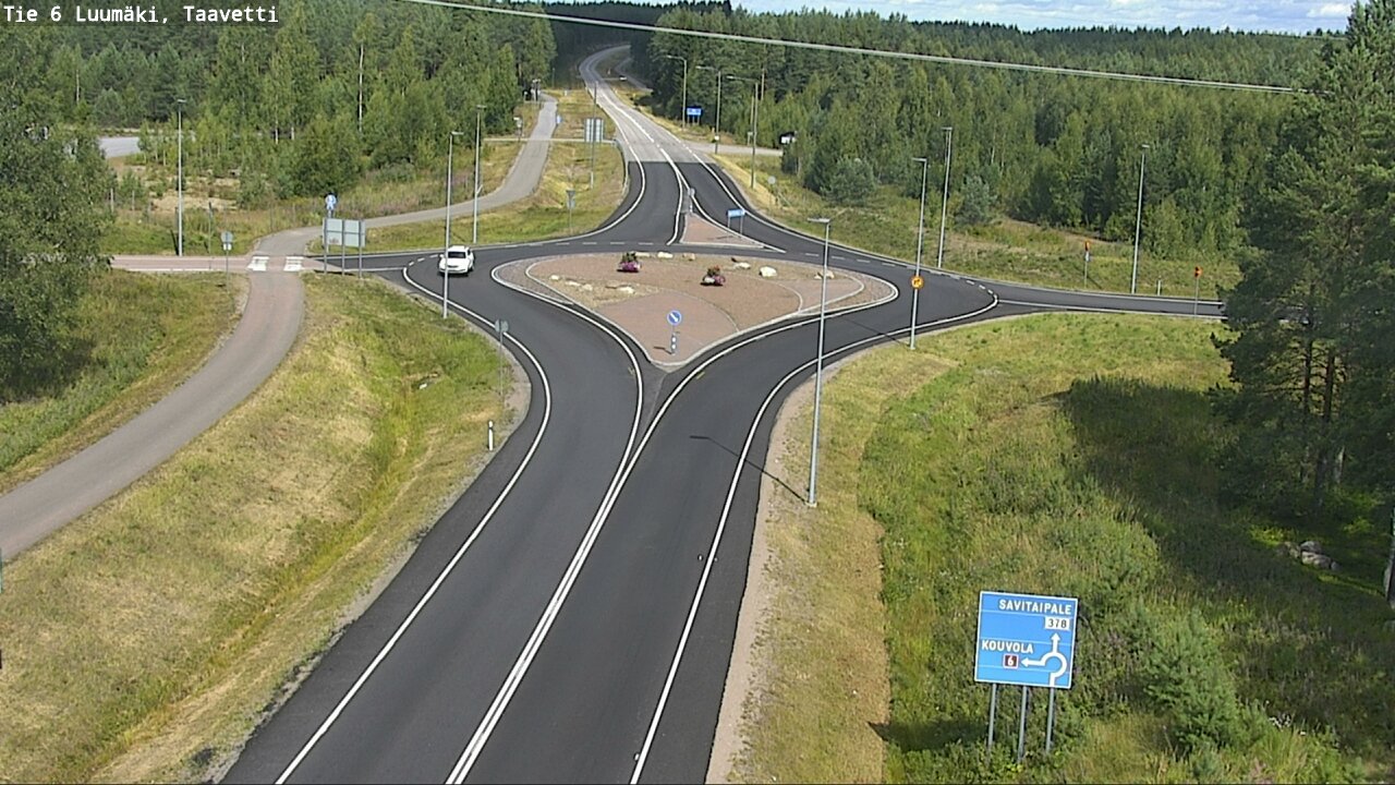 Kelikamerat Kuva Tie 6 Luumäki, Taavetti, Luumäki, Etelä-Karjala