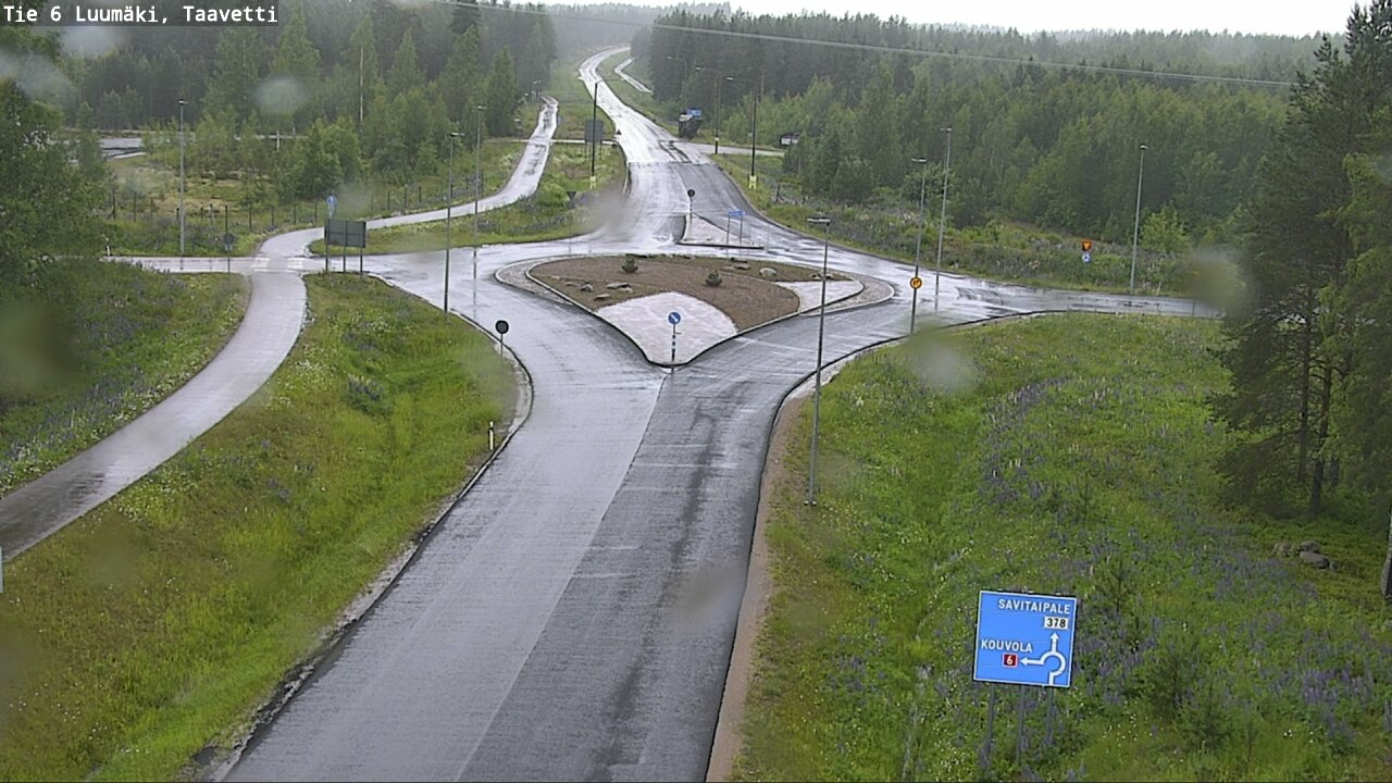 Kelikamerat Kuva Tie 6 Luumäki, Taavetti, Luumäki, Etelä-Karjala