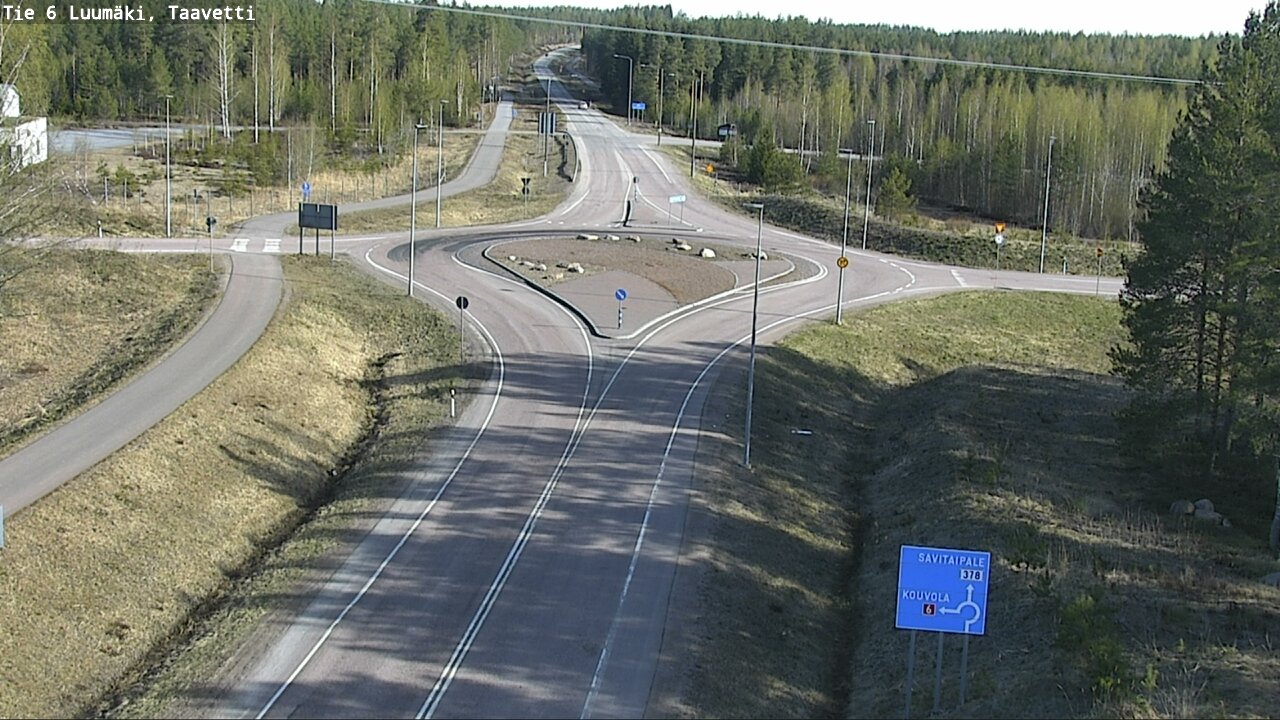 Kelikamerat Kuva Tie 6 Luumäki, Taavetti, Luumäki, Etelä-Karjala