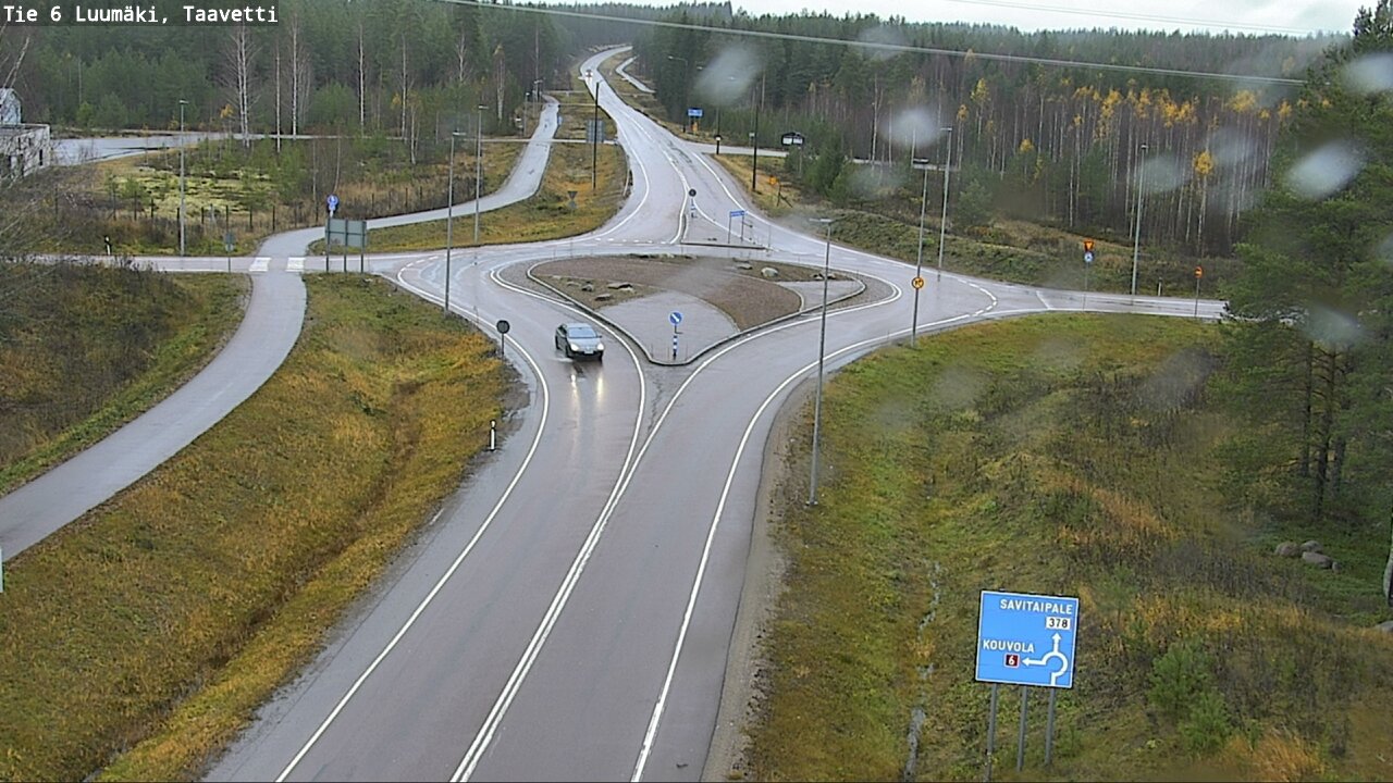 Weather Camera Image Road 6 Luumäki, Taavetti, Luumäki, Etelä-Karjala