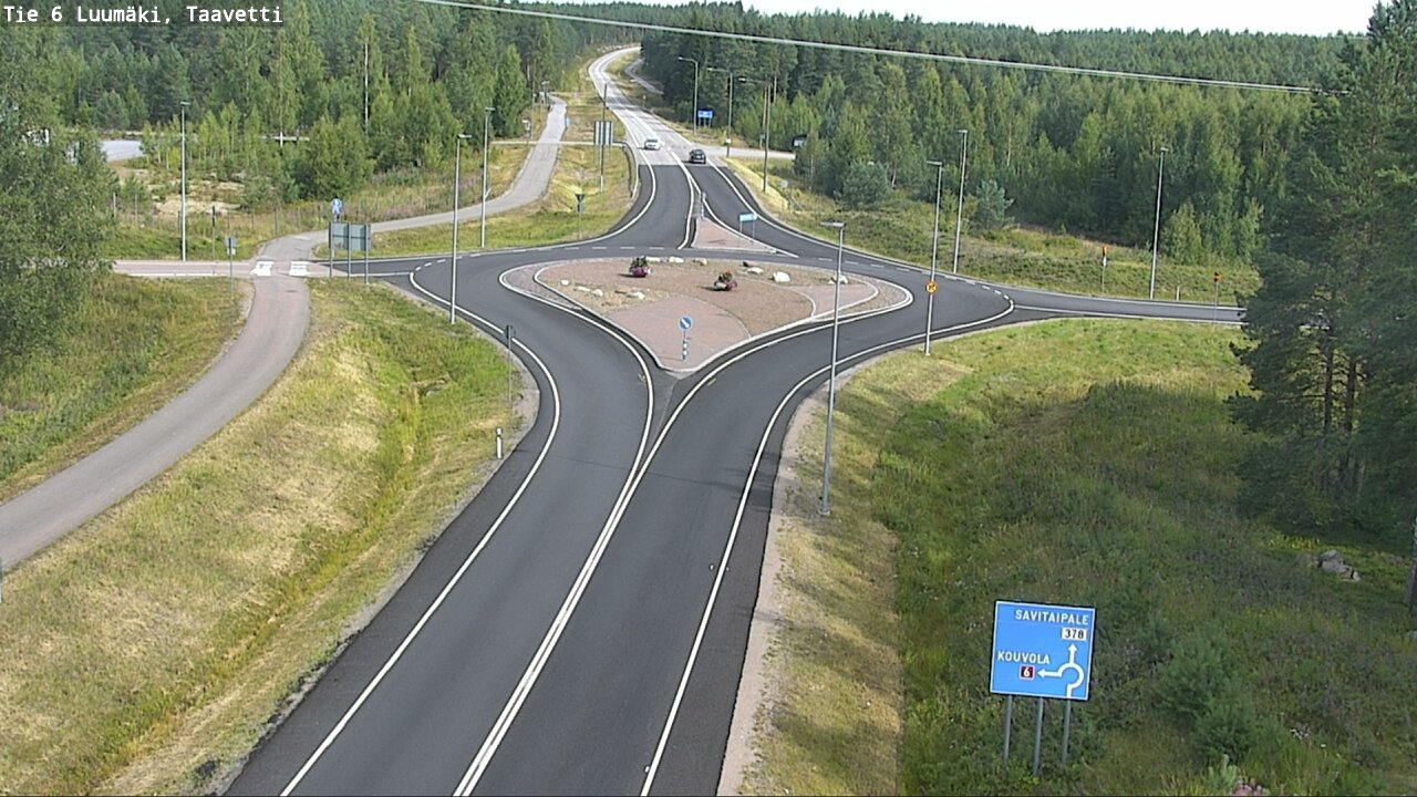 Kelikamerat Kuva Tie 6 Luumäki, Taavetti, Luumäki, Etelä-Karjala