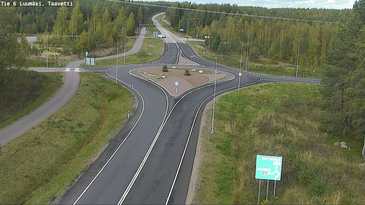 Kelikamerat Kuva Tie 6 Luumäki, Taavetti, Luumäki, Etelä-Karjala