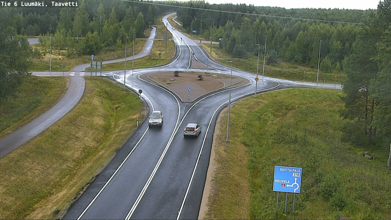 Kelikamerat Kuva Tie 6 Luumäki, Taavetti, Luumäki, Etelä-Karjala