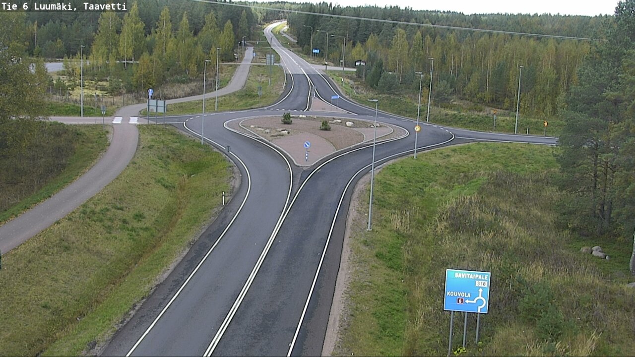 Kelikamerat Kuva Tie 6 Luumäki, Taavetti, Luumäki, Etelä-Karjala