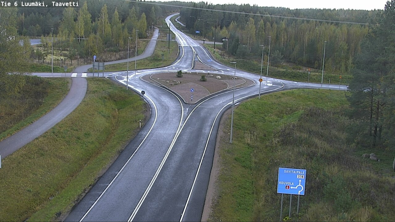 Weather Camera Image Road 6 Luumäki, Taavetti, Luumäki, Etelä-Karjala