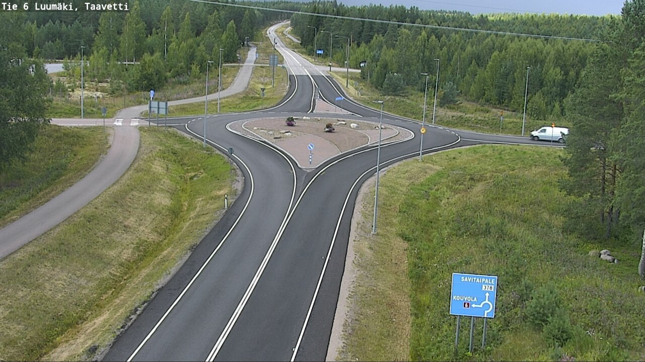 Kelikamerat Kuva Tie 6 Luumäki, Taavetti, Luumäki, Etelä-Karjala