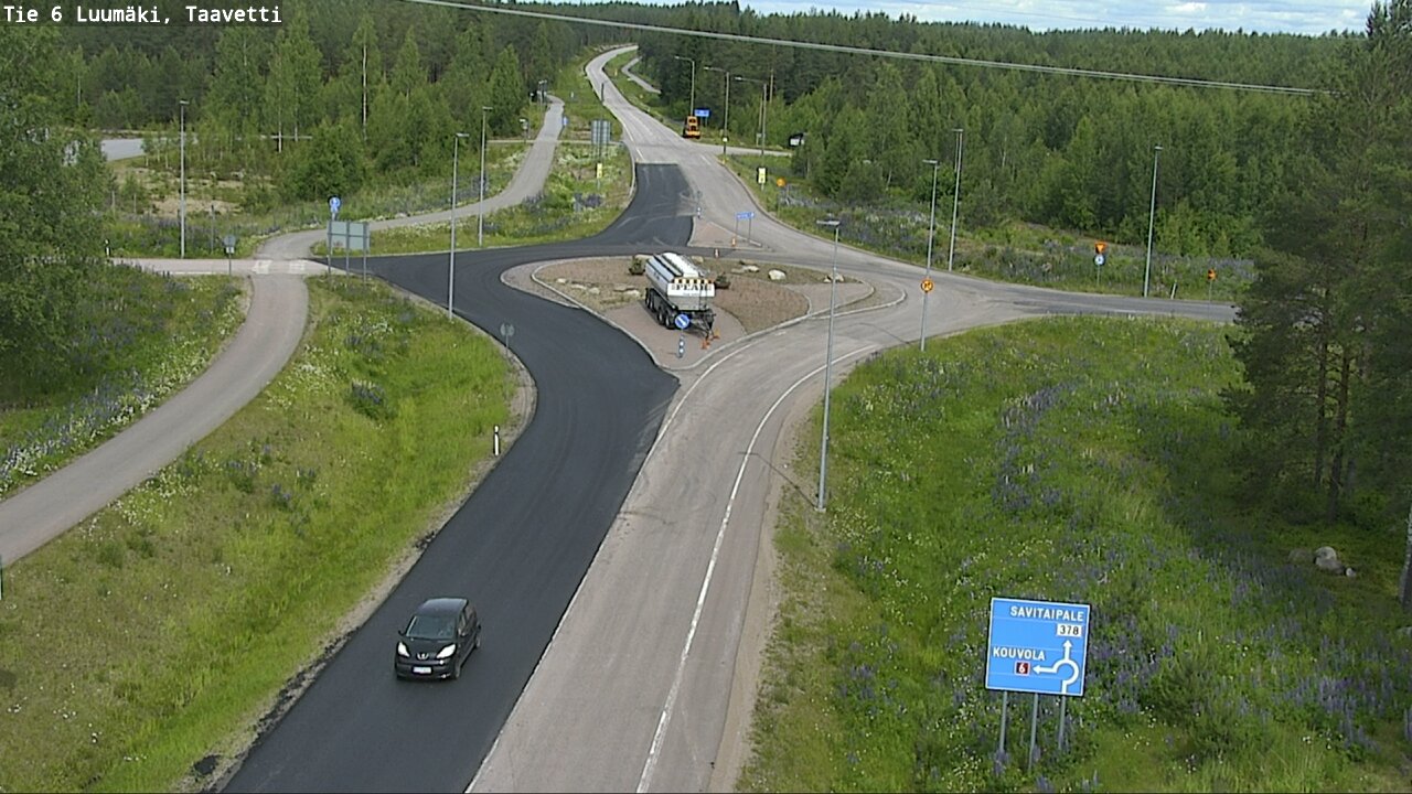 Kelikamerat Kuva Tie 6 Luumäki, Taavetti, Luumäki, Etelä-Karjala