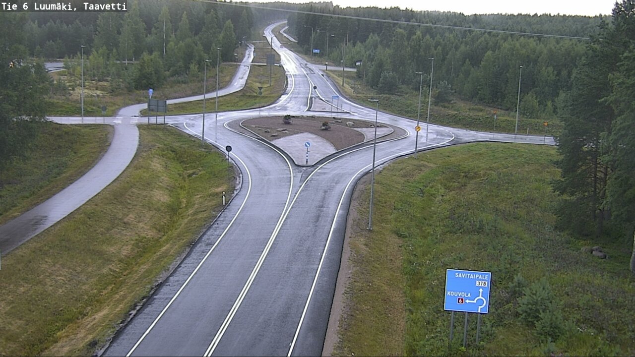 Kelikamerat Kuva Tie 6 Luumäki, Taavetti, Luumäki, Etelä-Karjala