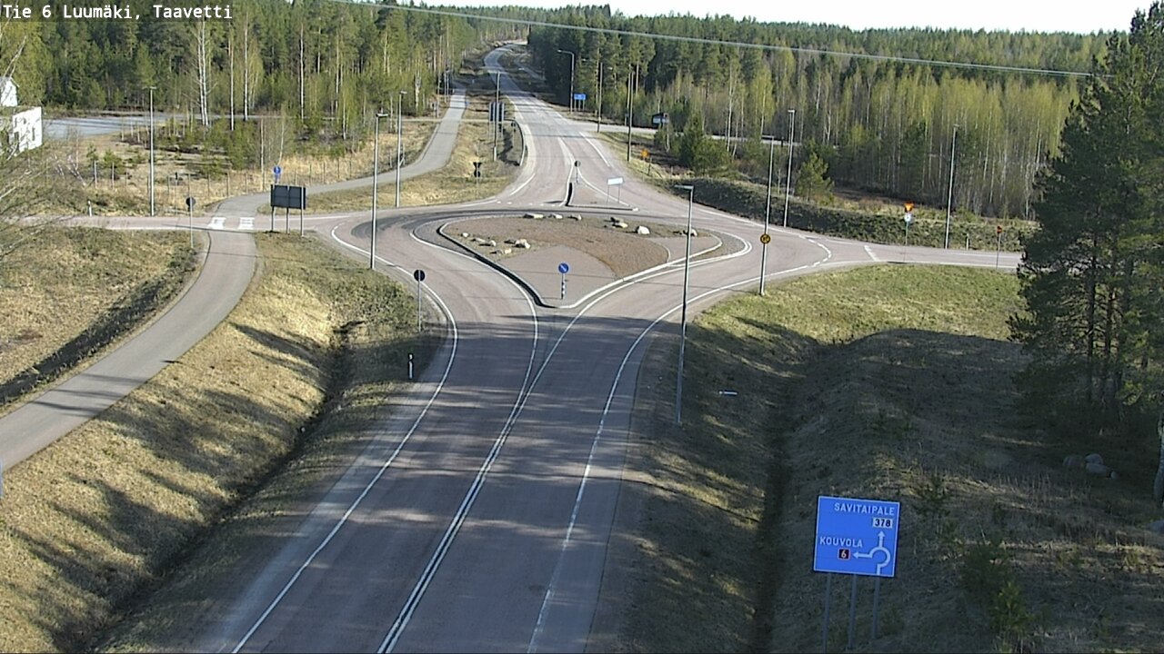 Kelikamerat Kuva Tie 6 Luumäki, Taavetti, Luumäki, Etelä-Karjala