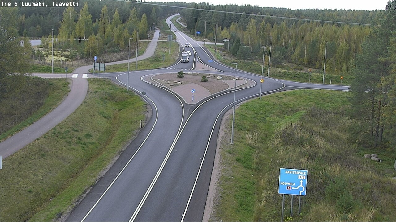 Kelikamerat Kuva Tie 6 Luumäki, Taavetti, Luumäki, Etelä-Karjala