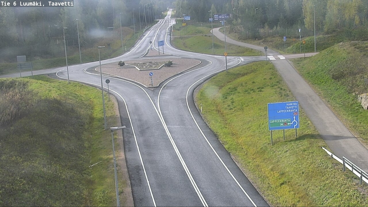 Weather Camera Image Road 6 Luumäki, Taavetti, Luumäki, Etelä-Karjala