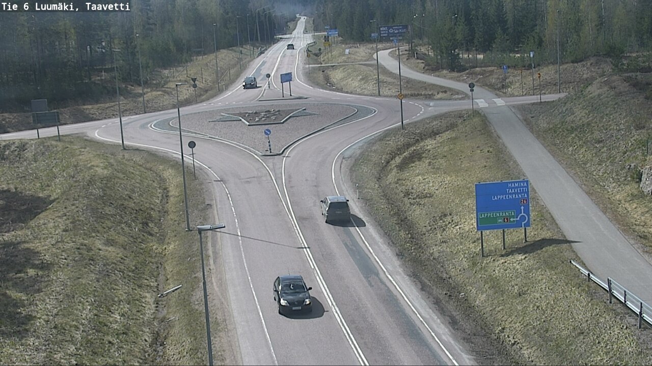 Kelikamerat Kuva Tie 6 Luumäki, Taavetti, Luumäki, Etelä-Karjala
