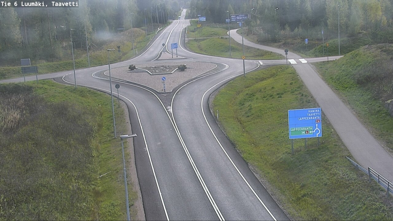 Kelikamerat Kuva Tie 6 Luumäki, Taavetti, Luumäki, Etelä-Karjala