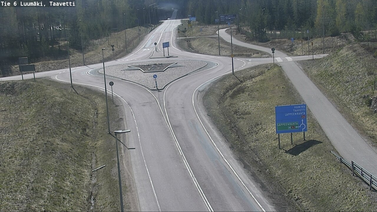 Kelikamerat Kuva Tie 6 Luumäki, Taavetti, Luumäki, Etelä-Karjala