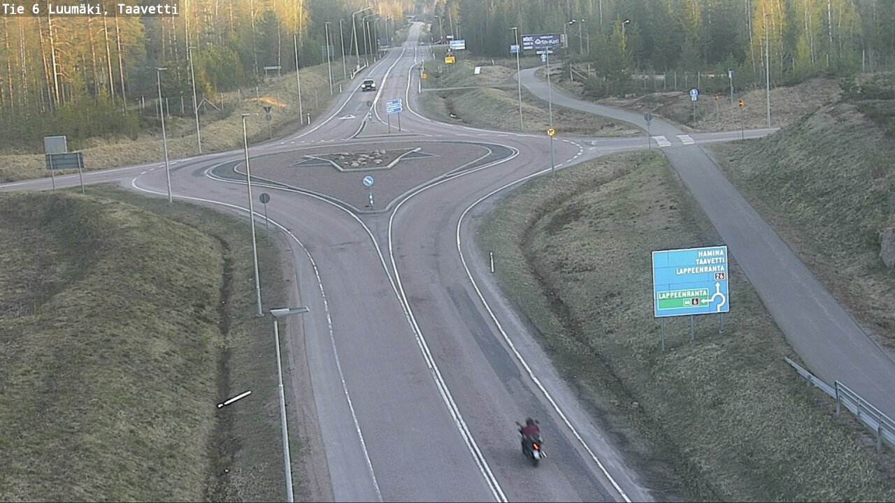 Kelikamerat Kuva Tie 6 Luumäki, Taavetti, Luumäki, Etelä-Karjala