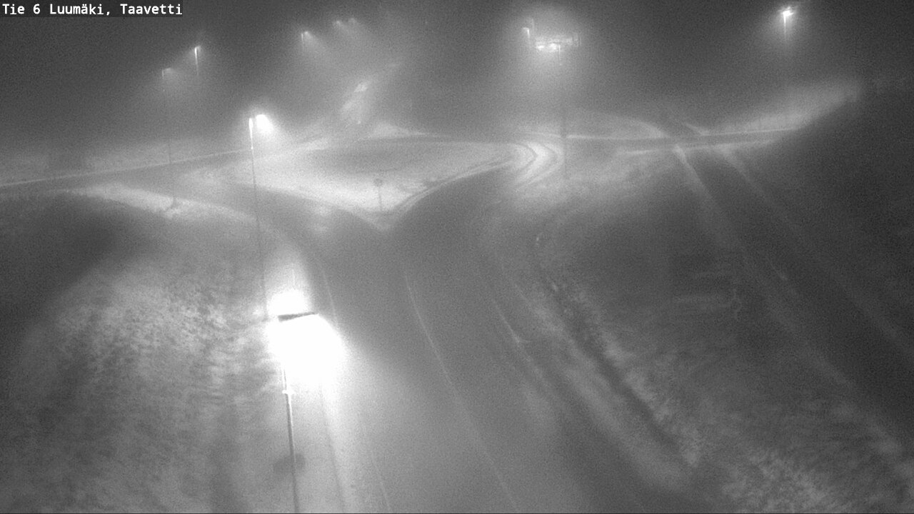 Weather Camera Image Väg 6 Luumäki, Taavetti, Luumäki, Etelä-Karjala