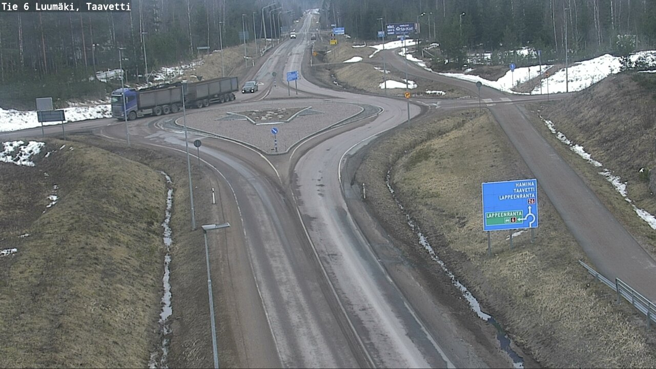 Kelikamerat Kuva Tie 6 Luumäki, Taavetti, Luumäki, Etelä-Karjala