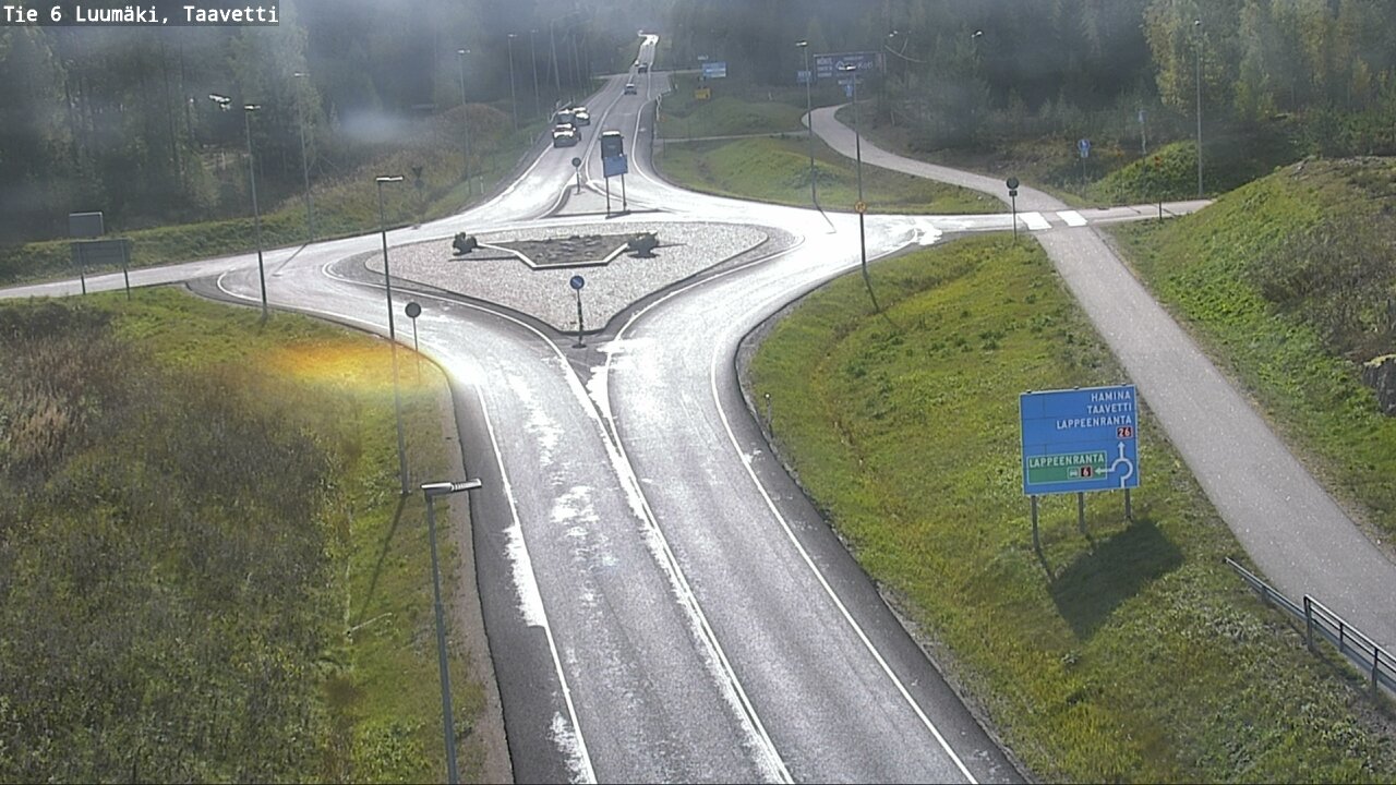 Kelikamerat Kuva Tie 6 Luumäki, Taavetti, Luumäki, Etelä-Karjala