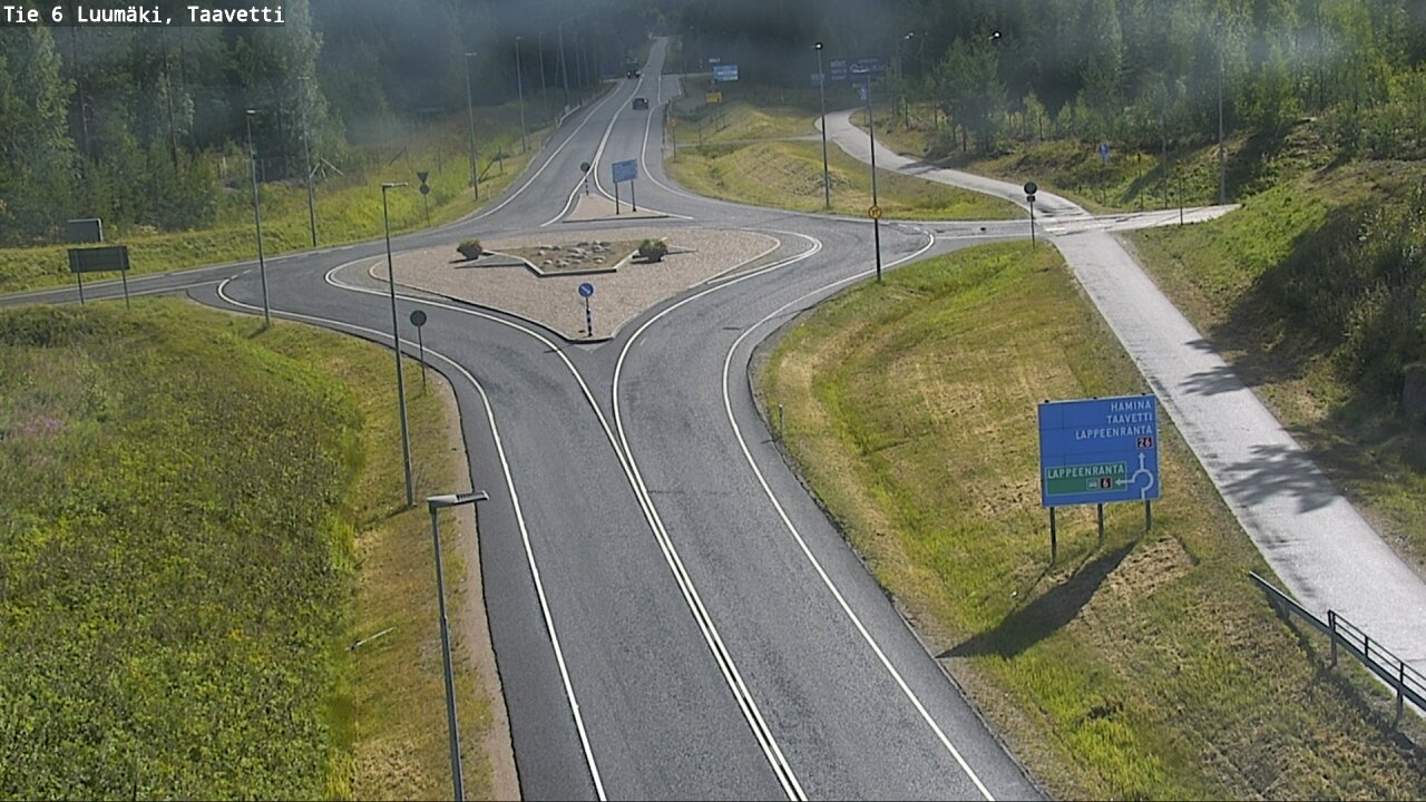 Kelikamerat Kuva Tie 6 Luumäki, Taavetti, Luumäki, Etelä-Karjala
